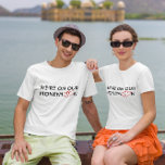 T-shirt Lune de miel Faire-part<br><div class="desc">nous sommes en lune de miel</div>