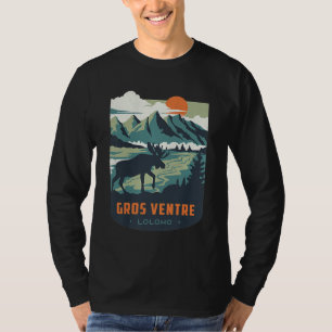 T-shirt Lune de miel longue LOLOHO Gros Ventre Wilderness