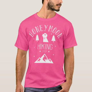 T-shirt Lune De Miel Pour Les Couples 2019 Juste Marié