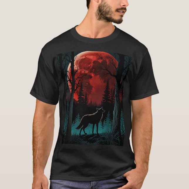 T-SHIRT LUNE DE SANG (Devant)