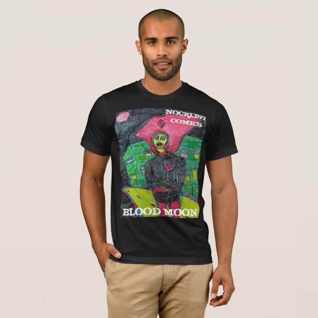 T-SHIRT LUNE DE SANG COMICS NOCKLIST (Devant entier)