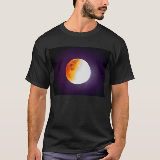 T-shirt Lune de sang/éclipse lunaire (Devant)