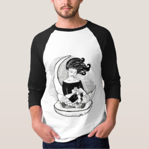 T-shirt Lune de tricot