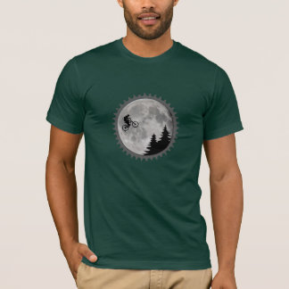 T-shirt Lune d'engrenage MTB