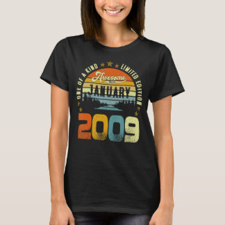 T-shirt L'Une Des Sortes De Génial Depuis Janvier 2009