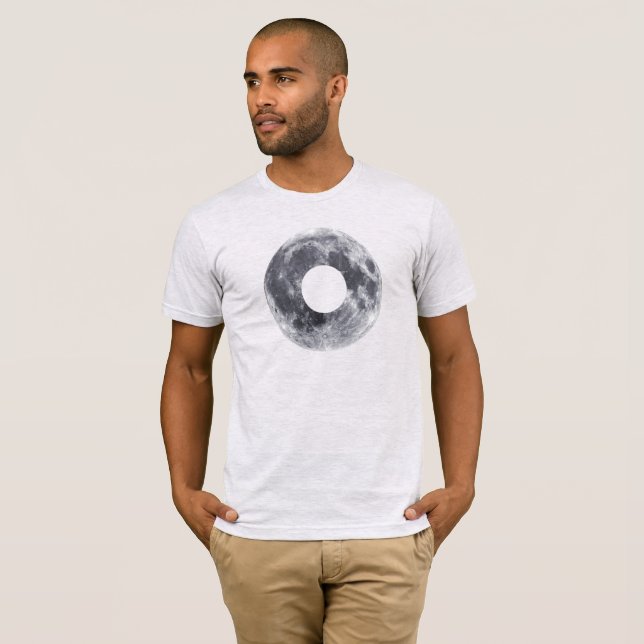 T-shirt Lune Donut (Devant entier)