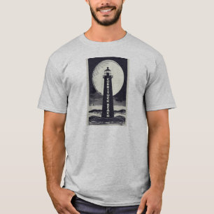 T-shirt Lune du phare de Currituck Beach