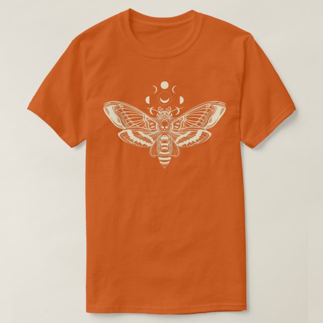 T-SHIRT LUNE ET MOUCHE (Design devant)