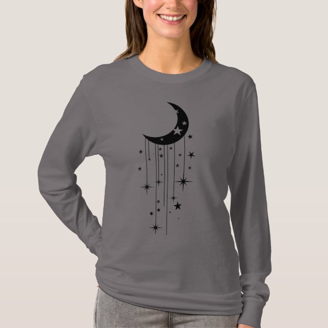 T-shirt Lune & Étoiles (Devant)