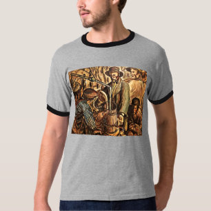 T-shirt Lune faisant blanc éclair Whiskey Liqueur