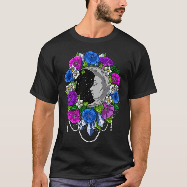 T-shirt Lune Florale (Devant)