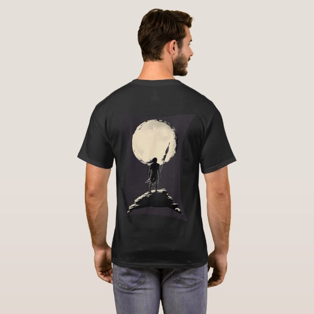 T-shirt Lune indienne (Dos entier)