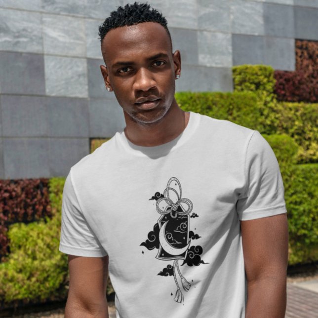 T-shirt Lune japonaise (Créateur téléchargé)