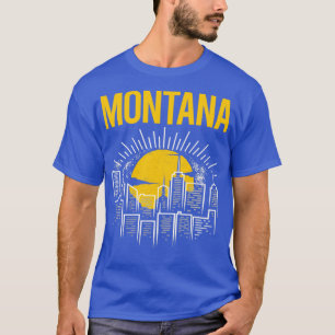T-shirt Lune jaune Montana