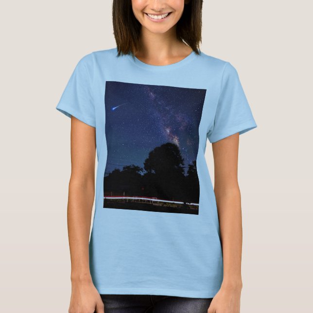 T-shirt lune rouge (Devant)