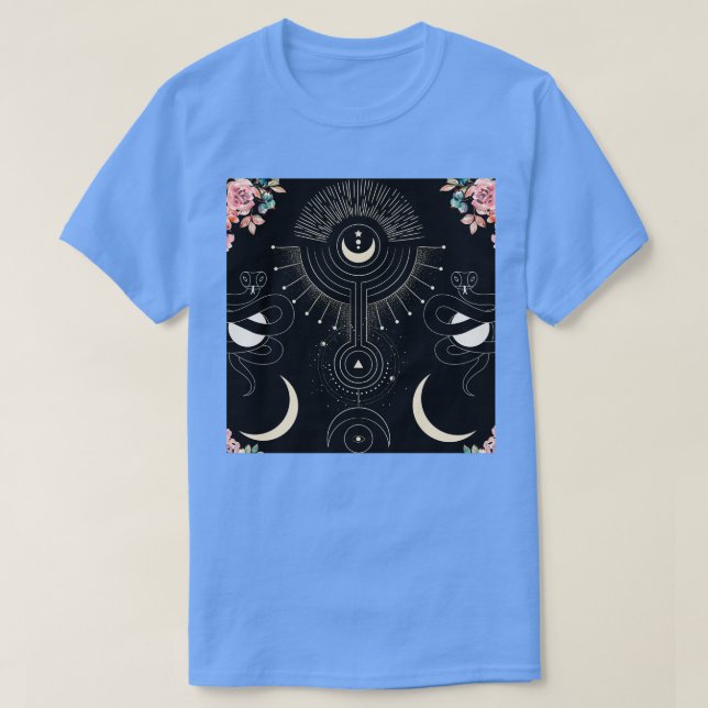 T-shirt Lune serpent (Design devant)