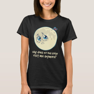 T-shirt Lune triste