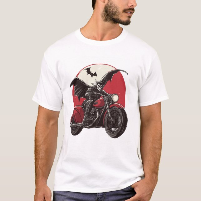 T-shirt Lune Vampire (Devant)