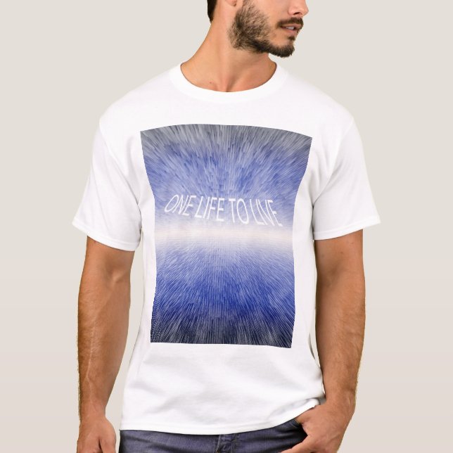 T-SHIRT L'UNE VIE À VIVRE (Devant)