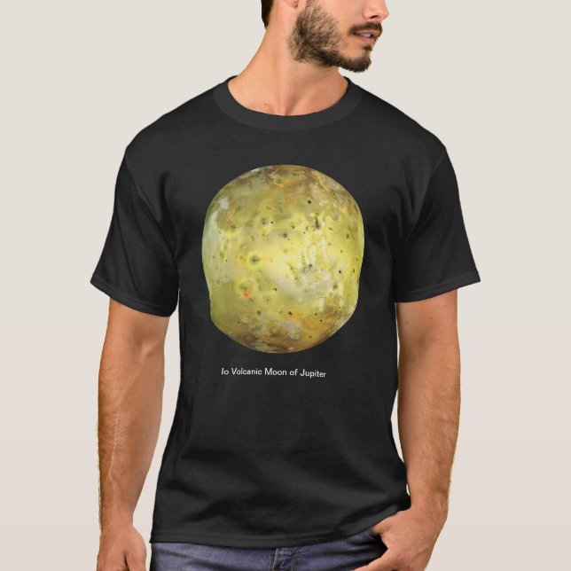 T-shirt Lune volcanique de Jupiter (Devant)