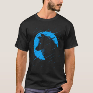 T-shirt Lune Wolf