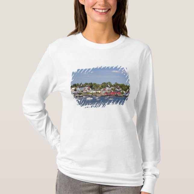 T-shirt Lunenberg, Nouvelle-Écosse, Canada. 2 (Devant)