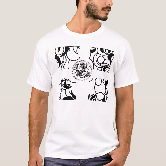 T-shirt Lunes de dragon (Devant)
