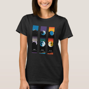 T-shirt Lunes de Galilée de Jupiter