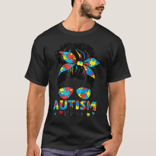 T-shirt Lunette De Soleil Bandana Chignon En Désordre Sens