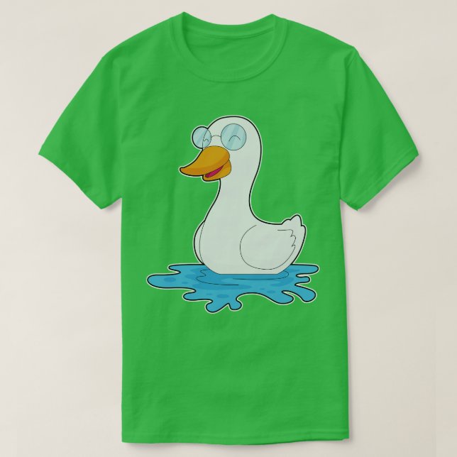 T-shirt Lunettes de canard (Design devant)