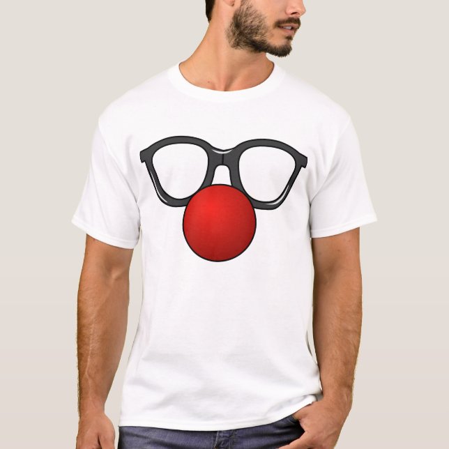 T-shirt Lunettes de clown (Devant)