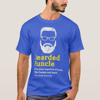 T-shirt Lunettes de Funcle non rasées, ennuyeuses, G