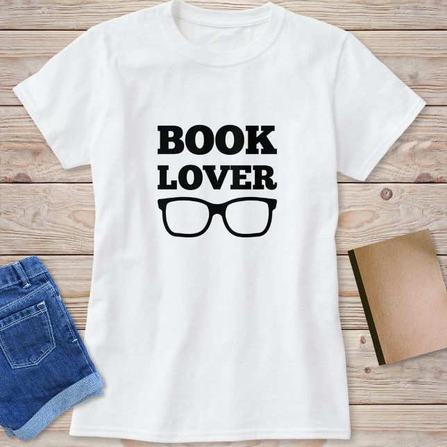 T-shirt Lunettes de lecture amusantes pour Lecteur de livr (Créateur téléchargé)