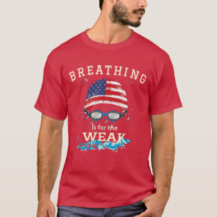 T-shirt Lunettes de natation drôles pour nageur Capee g