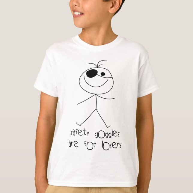 T-shirt Lunettes de sécurité (Devant)