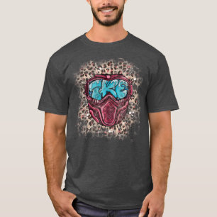 T-shirt Lunettes de ski snowboard arc-en-ciel Singe de mon