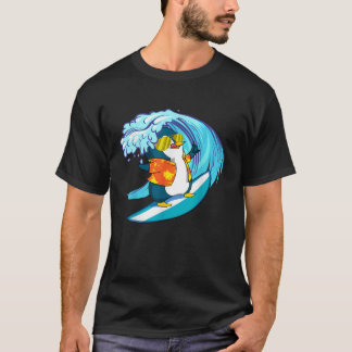 T-shirt Lunettes de soleil amusantes Animal Surf Cool vaca