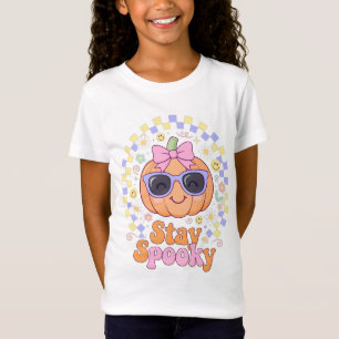T-Shirt Lunettes de soleil arc-en-ciel Citrouille Mignonne