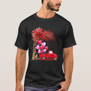 T-shirt Lunettes de soleil berger allemand Coeurs arbre ra
