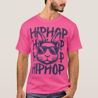T-shirt Lunettes de soleil Bunny Hip hop Pâques pour enfan