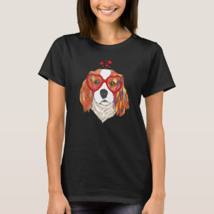 T-shirt Lunettes de soleil Cavalier King Charles Spaniel A