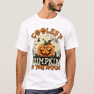 T-shirt Lunettes de soleil Coolest Pumpkin Patch Chapeau d