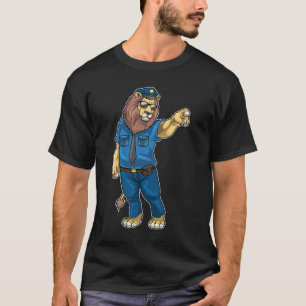 T-shirt Lunettes de soleil Cop Lion Police