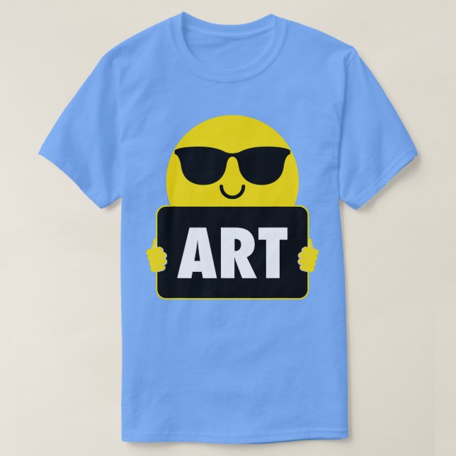 T-shirt Lunettes de soleil d'art Chemise Artiste Tee artis (Design devant)