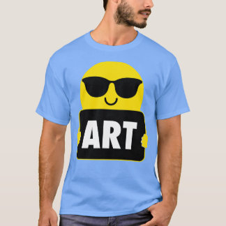 T-shirt Lunettes de soleil d'art Chemise Artiste Tee artis