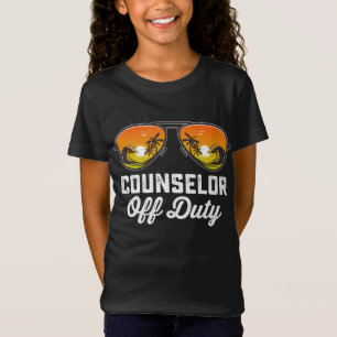 T-Shirt Lunettes de soleil de conseiller hors service Dern