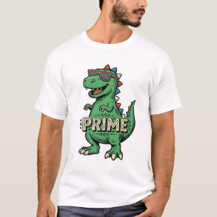 T-shirt Lunettes de soleil de dinosaure vintage Prime Cart