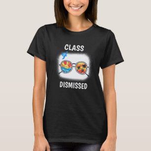 T-shirt Lunettes de soleil de fin de classe Vacances d'été