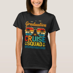 T-shirt Lunettes de soleil de groupe de croisière de fin d