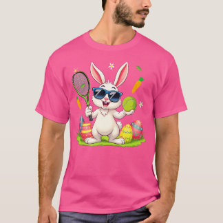 T-shirt Lunettes de soleil de lapin Œufs de Pâques Amoureu